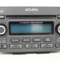 2005-2006 Acura Mdx Am/ Fm Xm Radio 6 Disc Changer Cd Player 39101-S3V-A180 - BIGGSMOTORING.COM