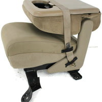 1999-2010 Ford F250 Center Console Jump Seat  W/ Storage - BIGGSMOTORING.COM