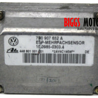 2004-2006 Porsche Cayenne Stability Yaw Rate Sensor 7R0 907 652 A - BIGGSMOTORING.COM