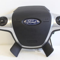 2013-2014 FORD ESCAPE DRIVER STEERING WHEEL AIR BAG BLACK