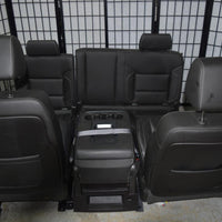 2014-2017 Silverado Sierra Oem Leather Seats Front & Rear Set Jump Seat Crew Cab