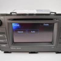 2011-2014 TOYOTA PRIUS GPS NAVIGATION XM RADIO TOUCH SCREEN CD PLAYER 57032