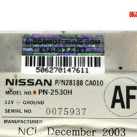 2004-2005 Nissan Murano Map Bose Radio Stereo Cd Player N28188-CA010 - BIGGSMOTORING.COM