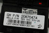 2007-2013 Silverado Sierra Escalade Heated Seat Memory Control Module 20870474