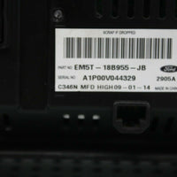 2012-2014 Ford Focus Radio Stereo Mp3 Cd Mechanism Player W/ Display Screen CM5T-19C107-JG/ EM5T-18B955-JB
