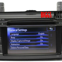 2014-2015 Toyota Rav4 100067 Radio Stereo Cd Player Display Screen 86140-42010