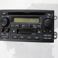 02-04 Honda CRV Radio Cd Cassette 39101-S9A-A110 & Theft Code - BIGGSMOTORING.COM