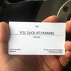 You Suck At Parking Cards