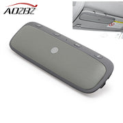 AOZBZ Wireless Car Bluetooth Speakerphone Car Kit Sunvisor In-Car Speaker Player Support Private Talk Car Charge Hands-free
