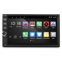 Android 6.0 WiFi GPS Car Multimedia Player 7inch Bluetooth Mirror Auto Radio AM FM Music Playing Mirror Link with Remote Control