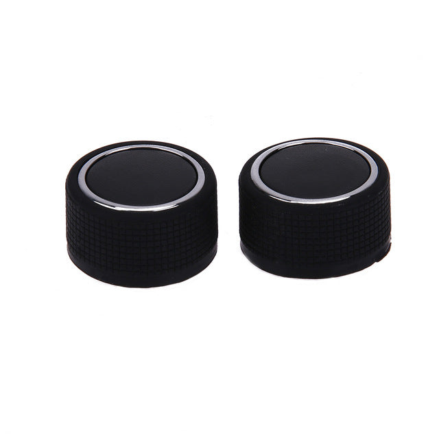 2Pcs/pack Premium Silicone Audio Radio Rear Control Knobs Air Conditioning Button for Chevrolet GMC Car-styling Accessories